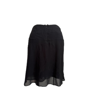 Vintage Chanel Silk Sheer Skirt