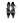 Manolo Blahnik Black Snakeskin T-Strap Pumps