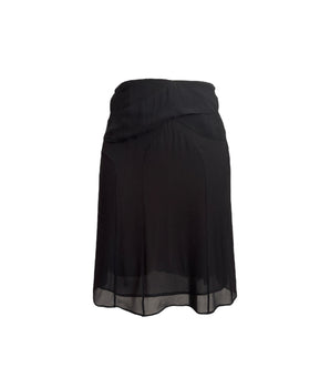 Vintage Chanel Silk Sheer Skirt