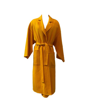 Loewe Yellow Wrap Coat