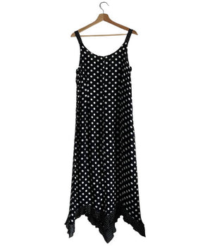 Vintage Zoe Polka Dot Slip Dress