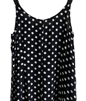 Vintage Zoe Polka Dot Slip Dress