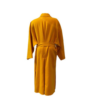 Loewe Yellow Wrap Coat