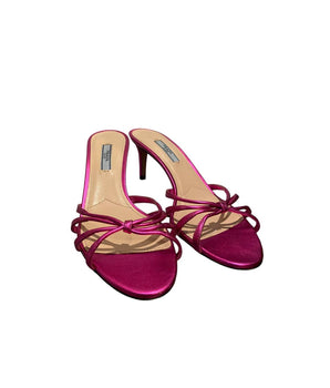Prada Pink Fuchsia Heels