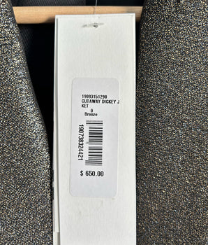 Veronica Beard Bronze Dickey Blazer